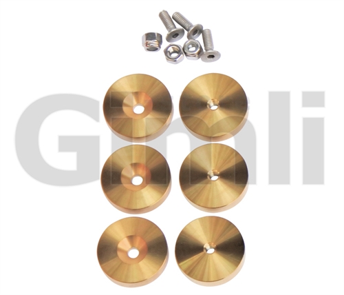 Gillo Handle Weight Kit G4 Stainl.Steel Titanium Gold Plated